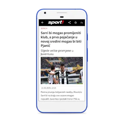 Sport1 android App screenshot 2